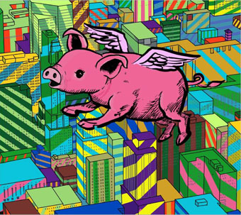 City Pig by John Lanzador